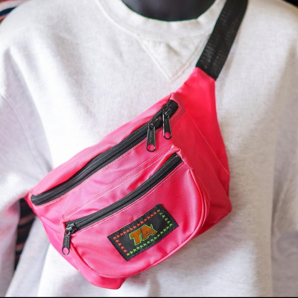 90’s Retro Neon Pink Fanny Pack